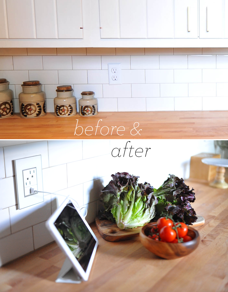 Kitchen DIY Before & After |  adorne by legrand