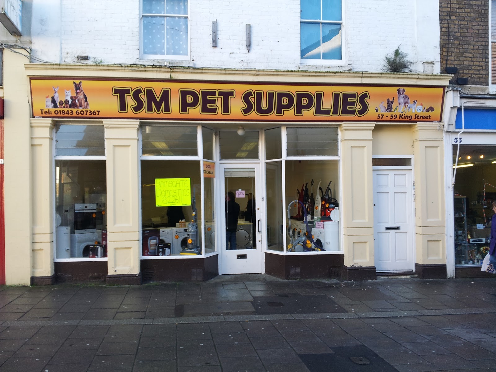Get your hair cut! Two new shops in Ramsgate.
