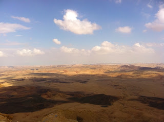 Road Trip through a Martian landscape in Israel