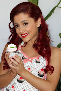 Ariana Grande with a Cupcake (ariana grande with cupcake)