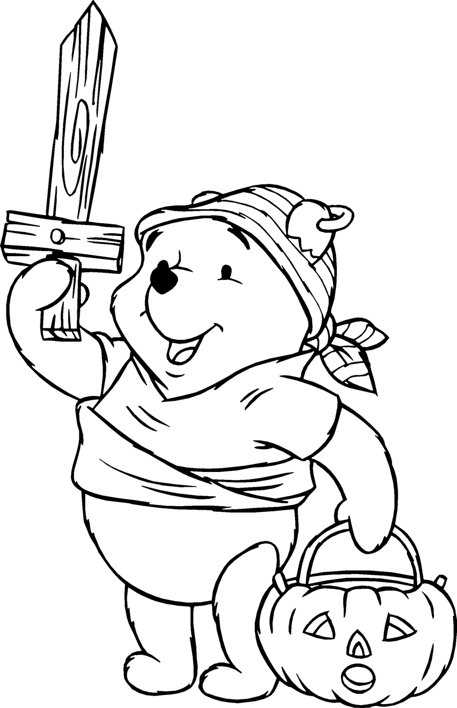 Winnie Pooh Coloring