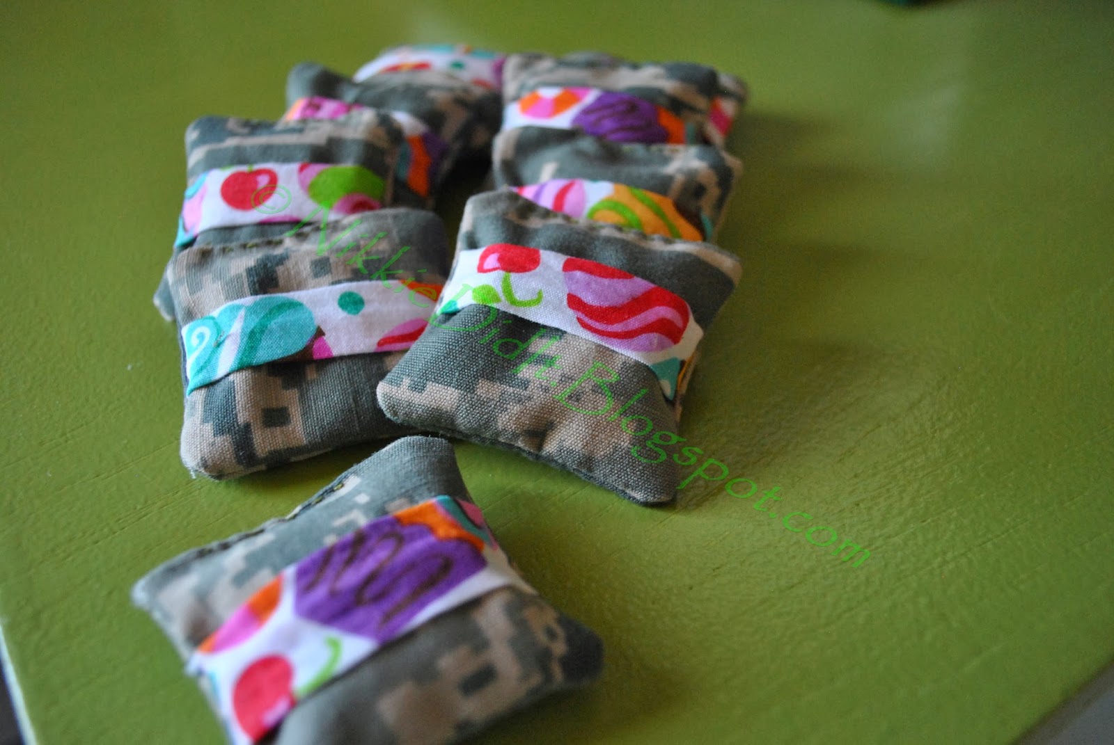 Homemade Fabric Weights Nikkie Did It