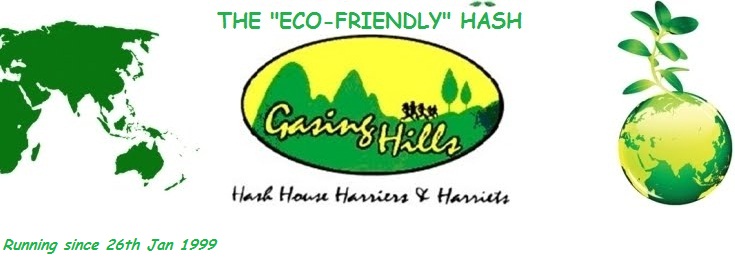 Gasing Hash House Harriers and Harrietts. Run on every Tuesday, 6pm.