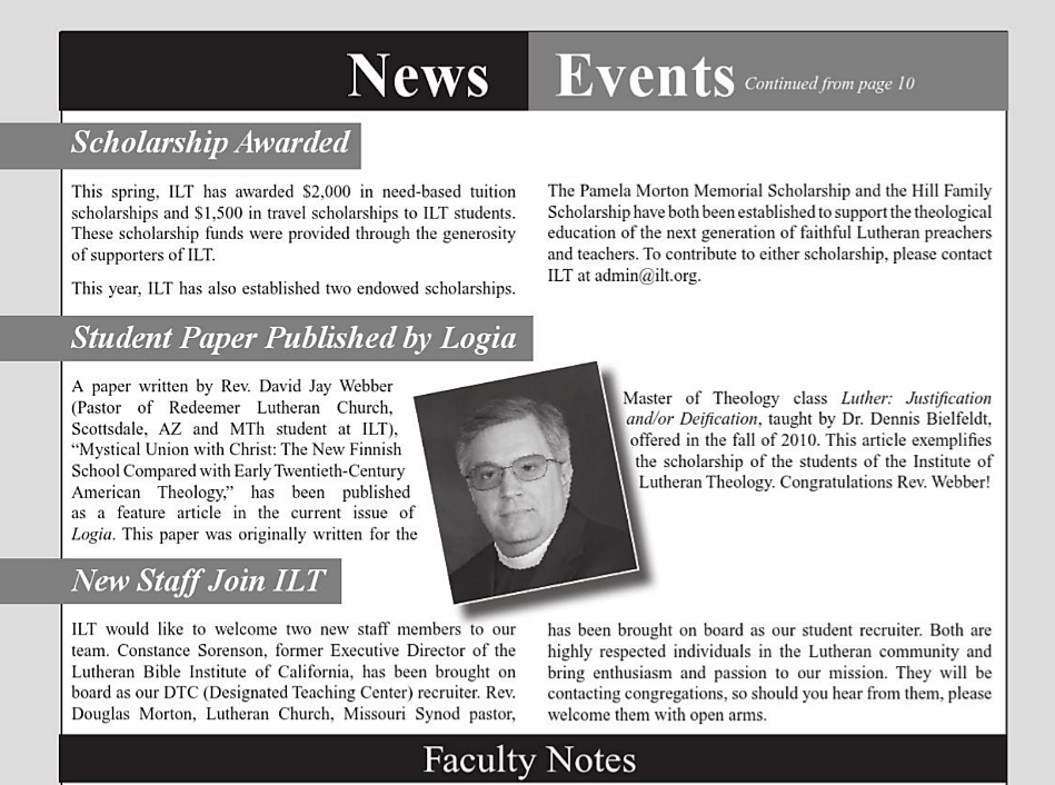 Wisconsin lutheran quarterly picture