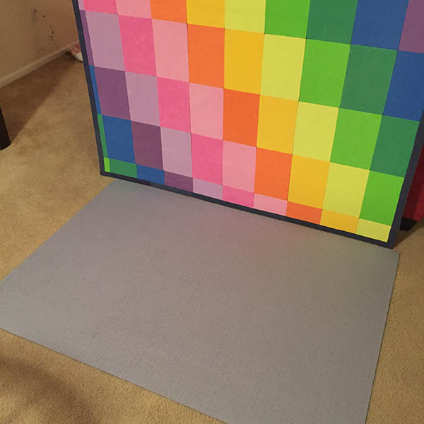 Tickled by the Creative Bug How to Flip and Glue a Large Puzzle by