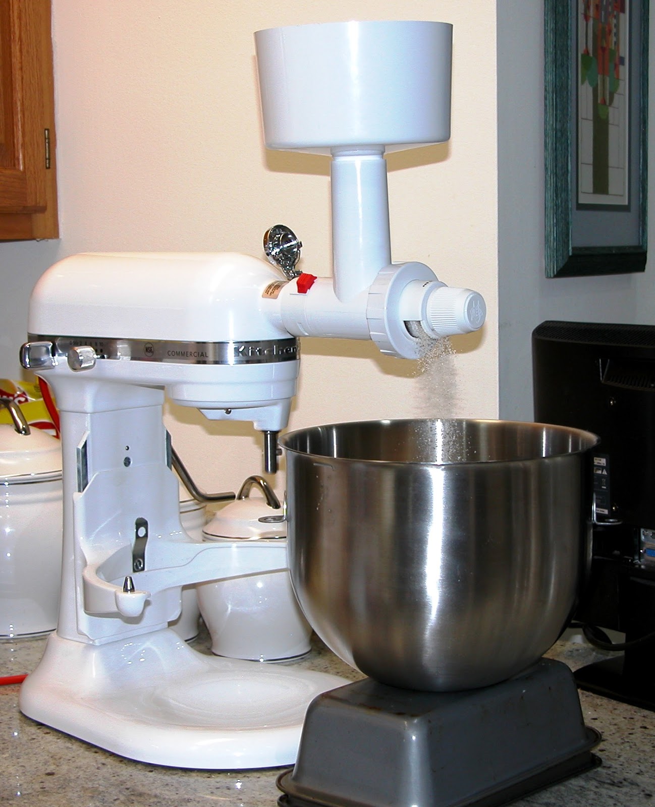 Living Prepared KitchenAid Commercial Stand Mixer Purchased