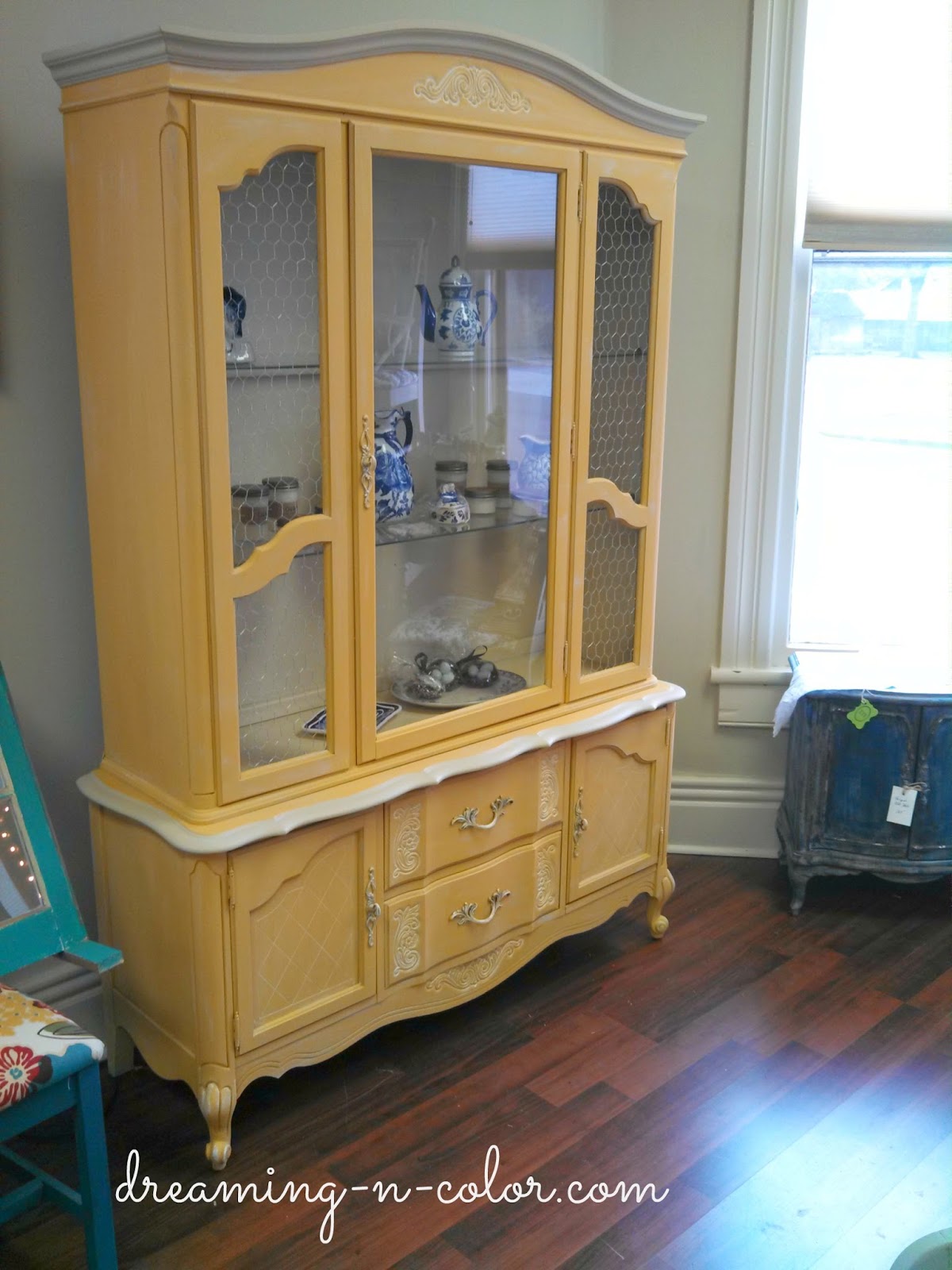 dreamingincolor Yellow French Hutch