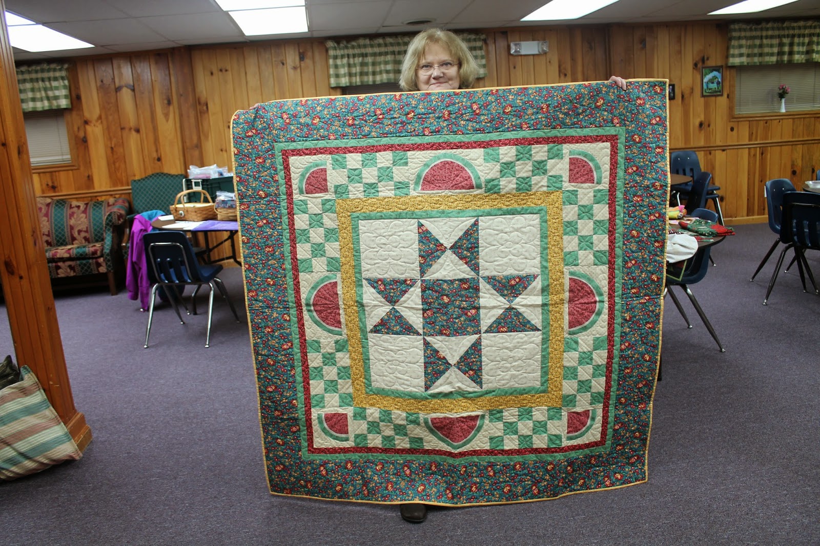 Pieceful Mountain Quilters Show and Tell March 26, 2015