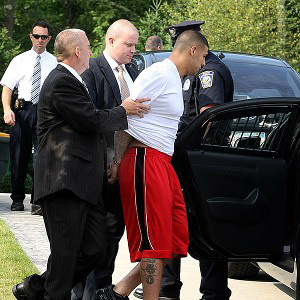 Aaron Hernandez arrest for murder of Odin Lloyd