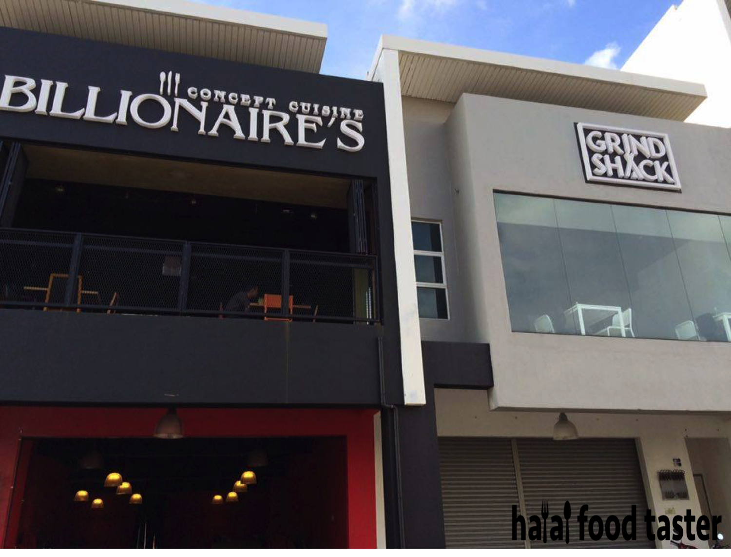 Halal Food Taster Billionaire S Concept Cuisine Grind Shack