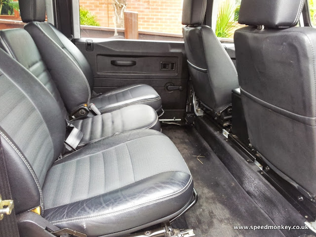 12 seat Land Rover Defender extra long wheelbase