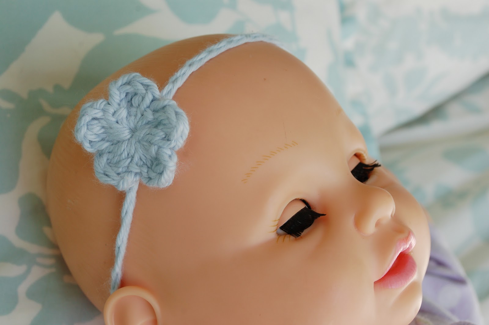 Alli Crafts: Free Pattern: Baby Headband - Stretchy