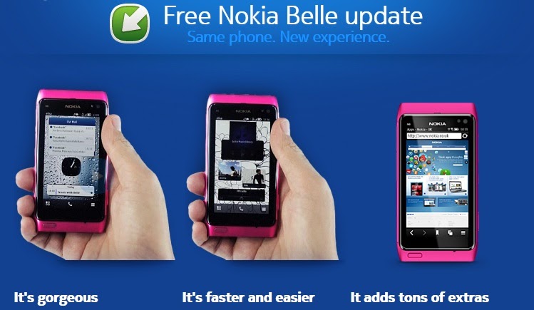 Symbian belle update for n8