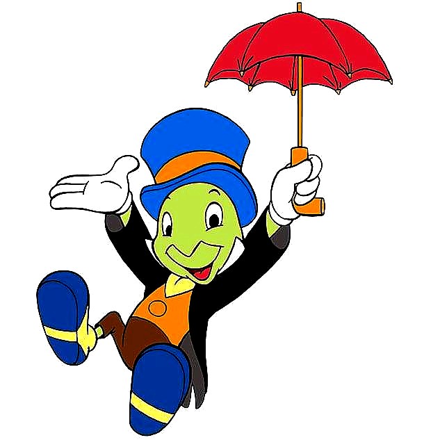 Jiminy Cricket (Gambar kartun 1)