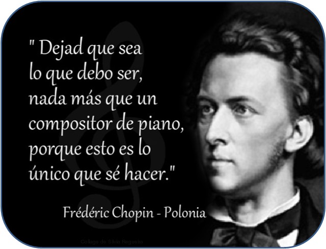 Resultado de imagen de frases de Chopin