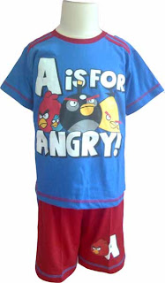 baju anak motif A is for Angry