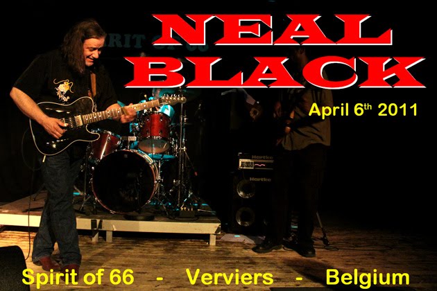 Neil Black (06apr2011) at the "Spirit of 66", Verviers, Belgium.