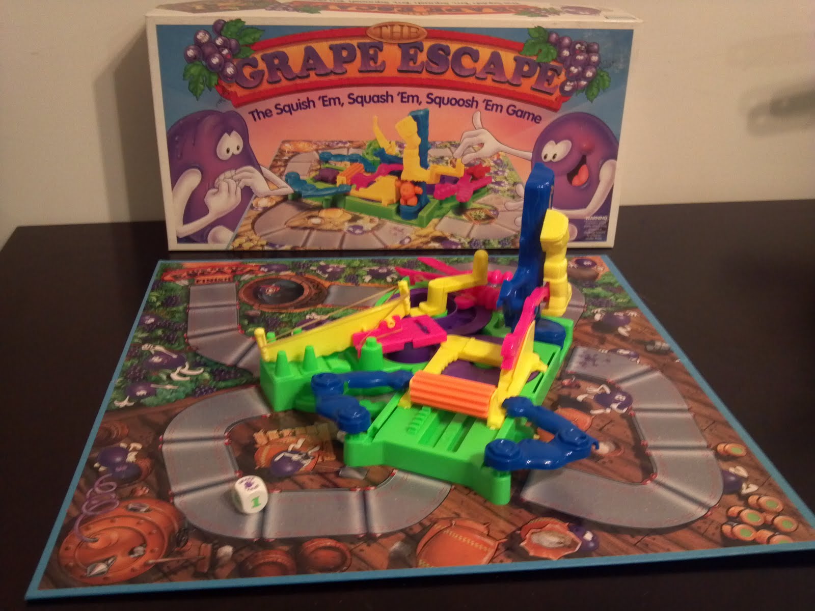 A Board Game A Day: The Grape Escape