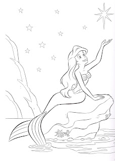 Coloring pages ariel