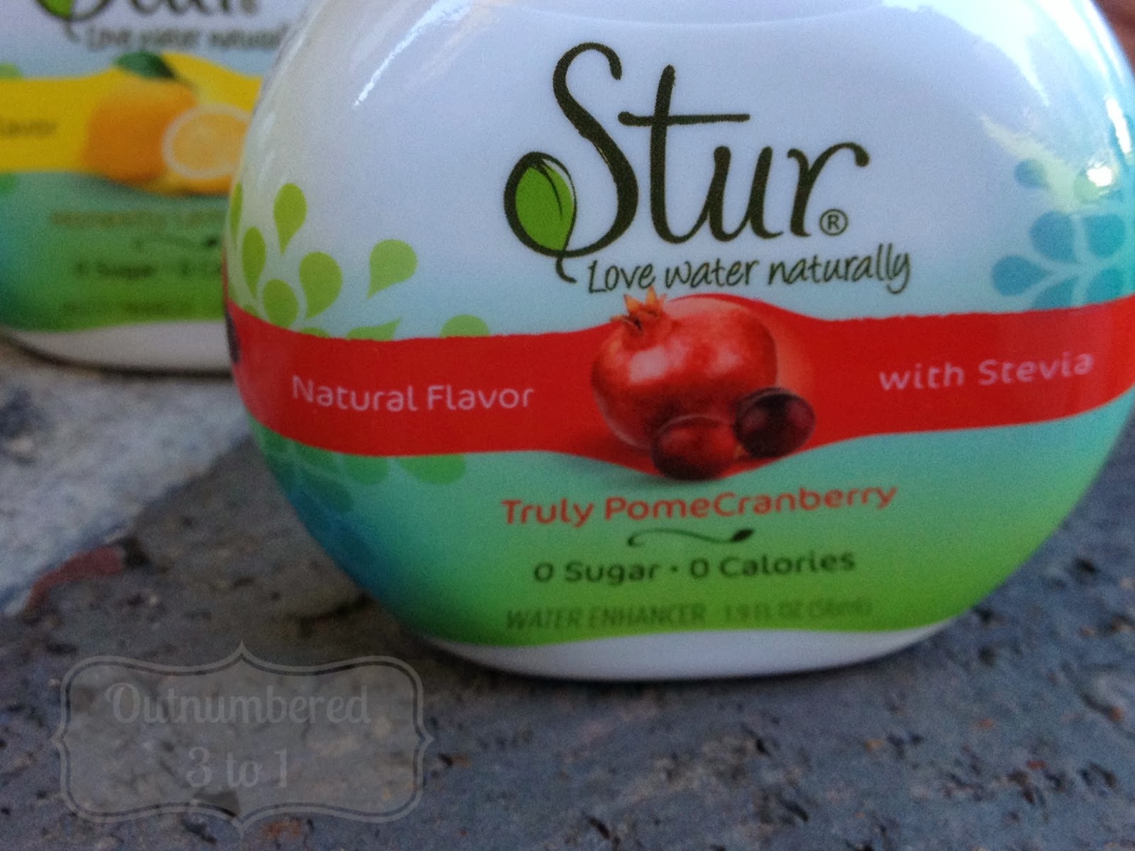 Love Water Naturally with Stur Outnumbered 3 to 1