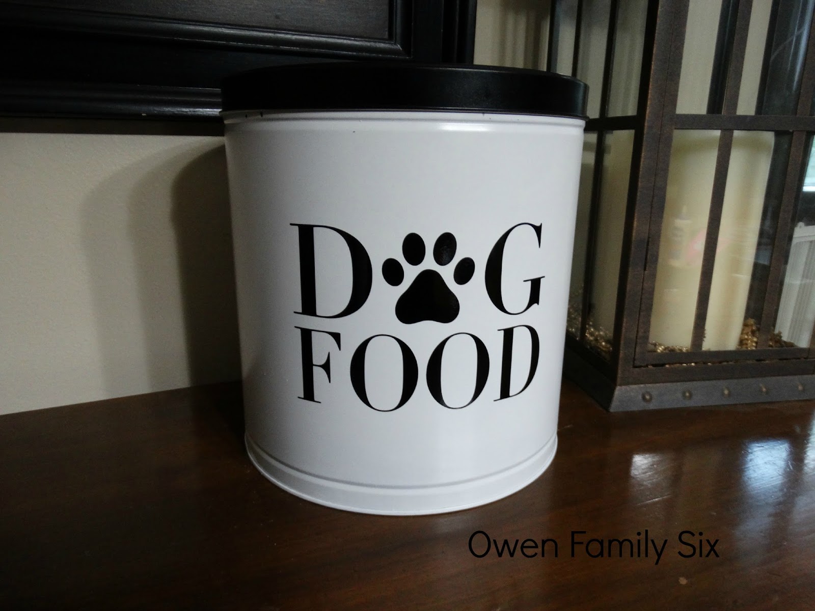 Owen Family Six Dog Food Container