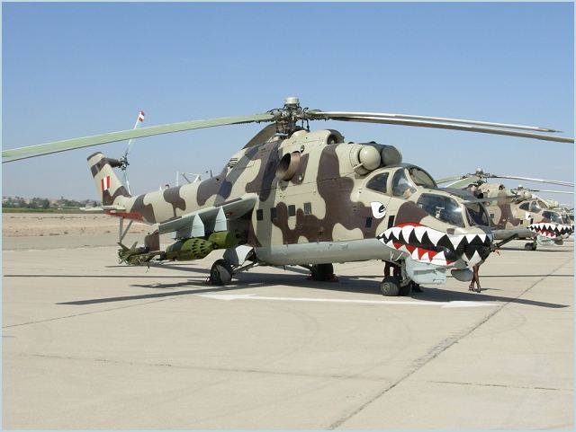 mil mi 25 hind d hélicoptères d attaque