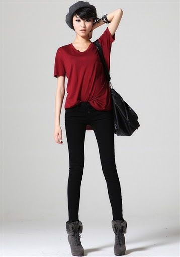 Gaya fashion wanita korea desain casual elegan terbaru 2017/2018 Gaya fashion wanita korea desain casual elegan terbaru 2017/2018