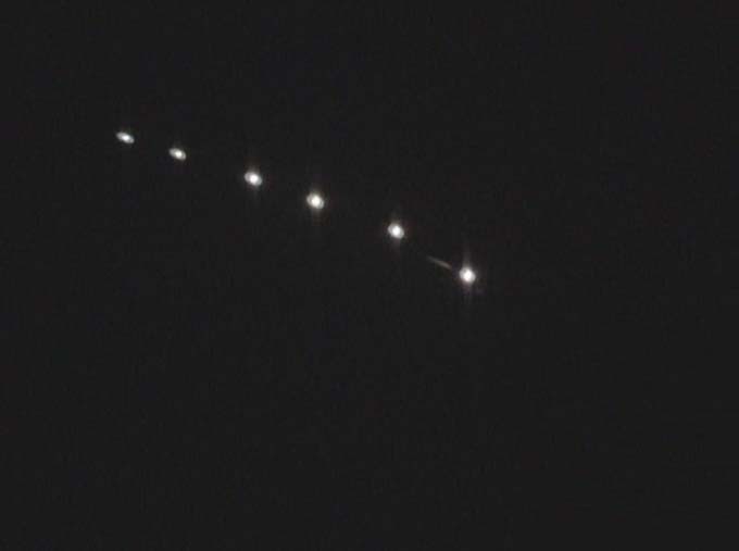 UFOs Lights In The Texas Sky Lights and Triangles Over North Central