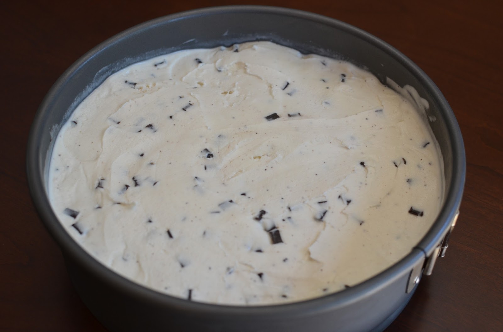 Playing with Flour Threelayer brownie mintice cream cake