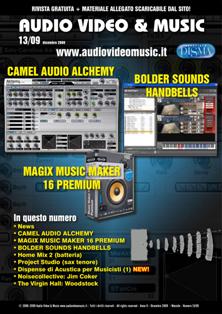 Audio Video & Music 13 - Dicembre 2009 | TRUE PDF | Mensile | Professionisti | Audio Recording | Software | Hardware