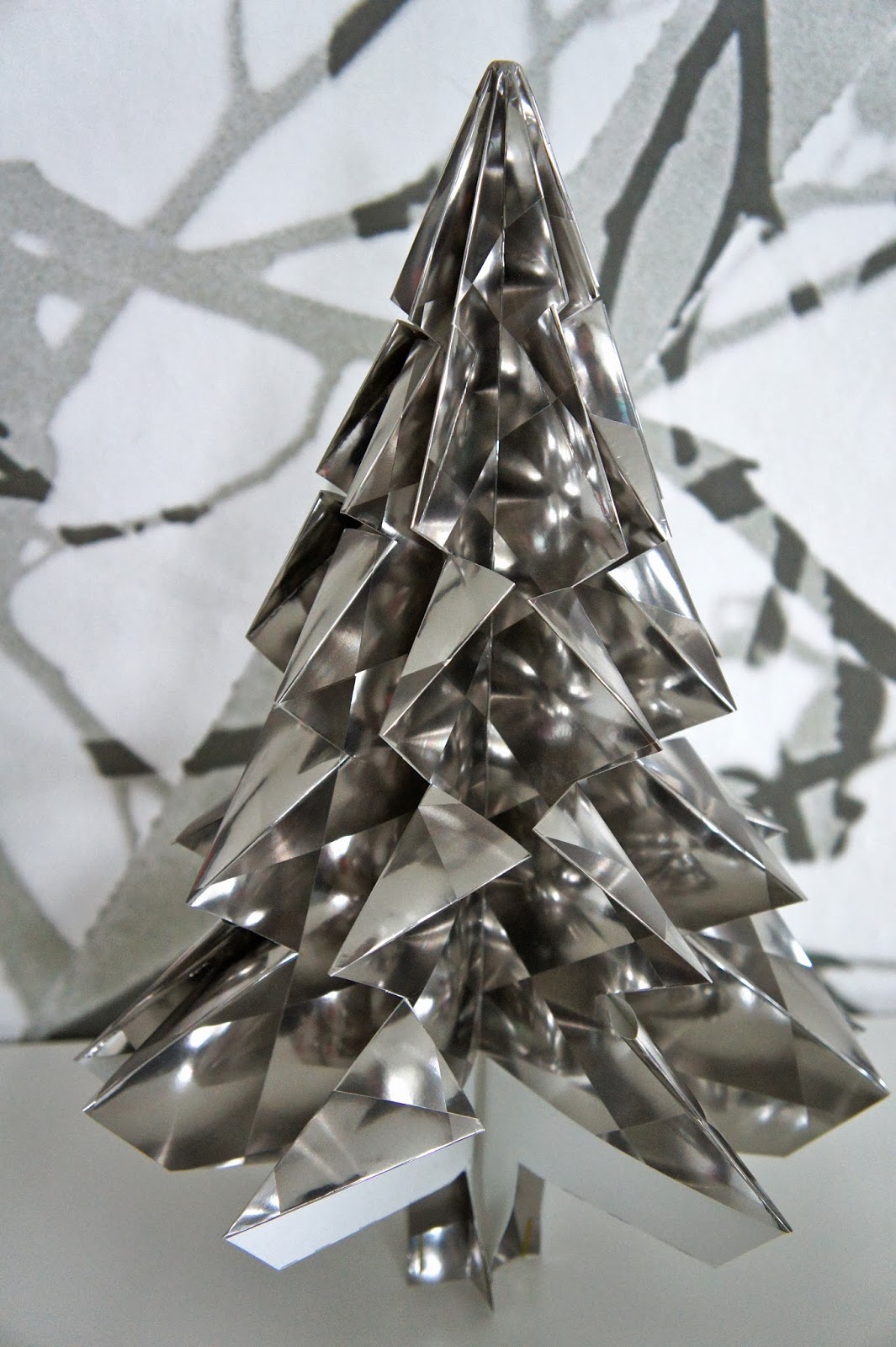 Ideas from the forest Stunning folded Christmas trees XL