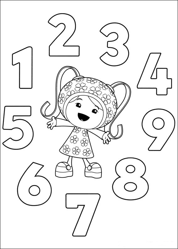 Fun Coloring Pages: Umizoomi Coloring Pages