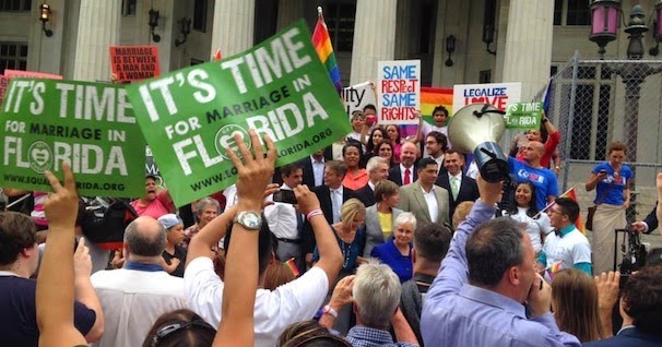 marriage florida ban judge same declares unconstitutional