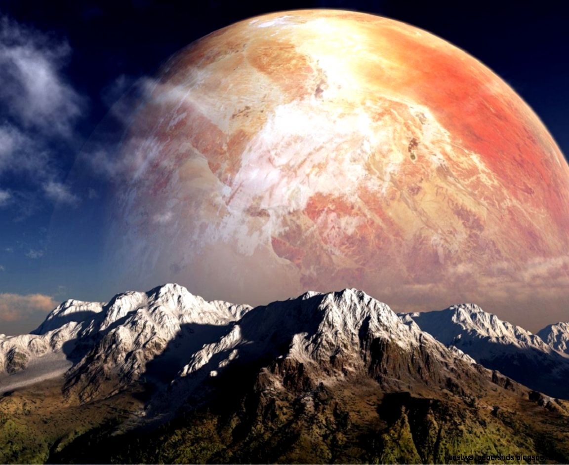 Red Planets Over The Mountain Desktop Background Desktop Red Planets Over The Mountain Desktop Background Desktop