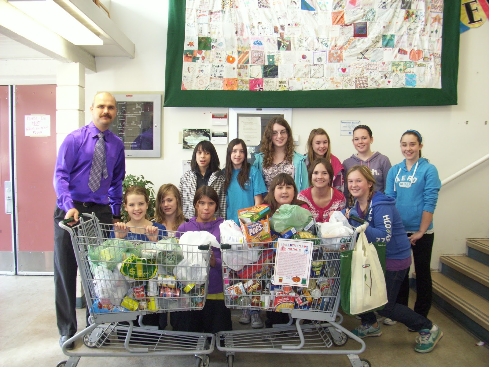 Len Wood Middle School Green Team Student Projects