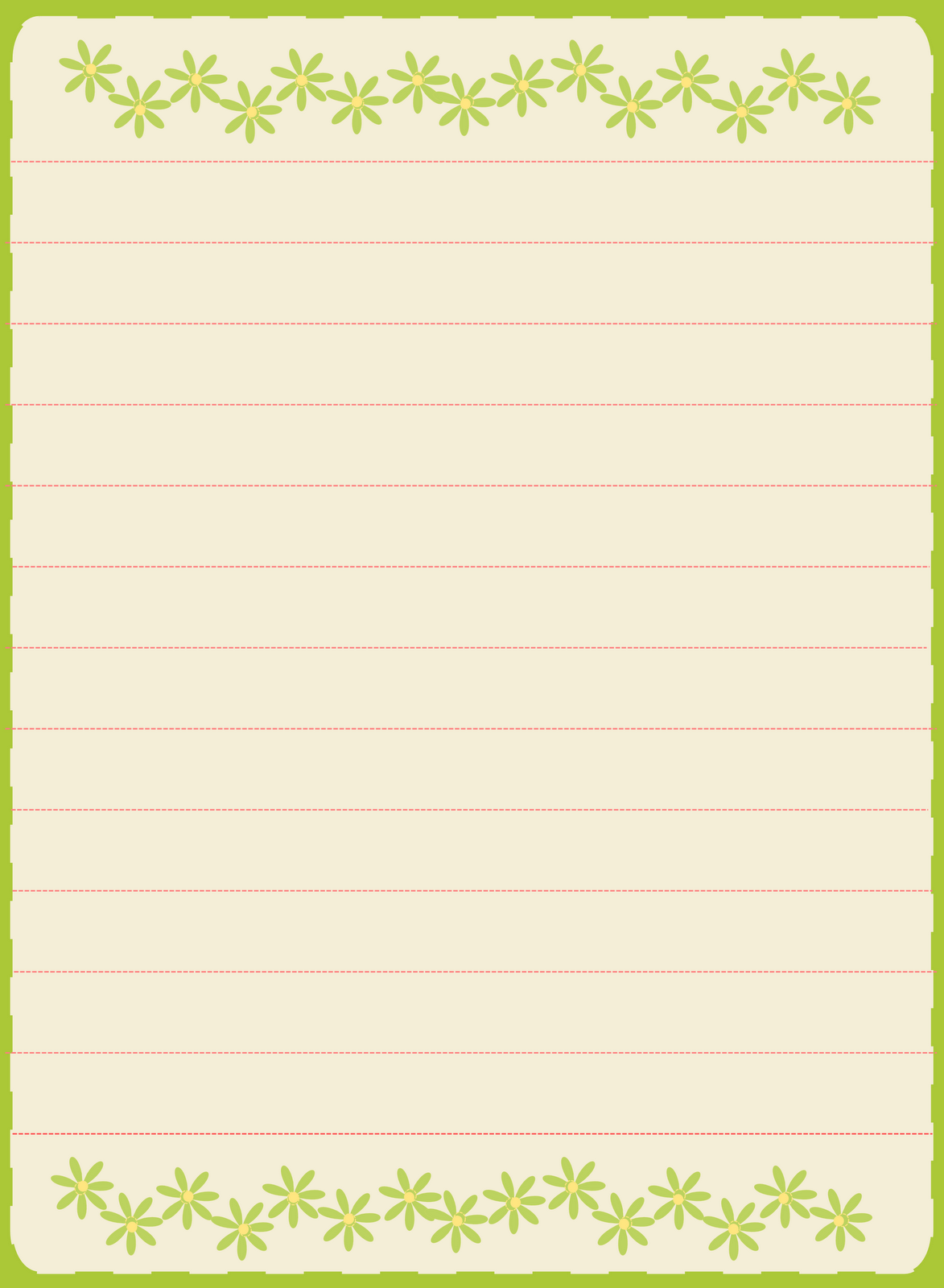 stationery paper with lines
