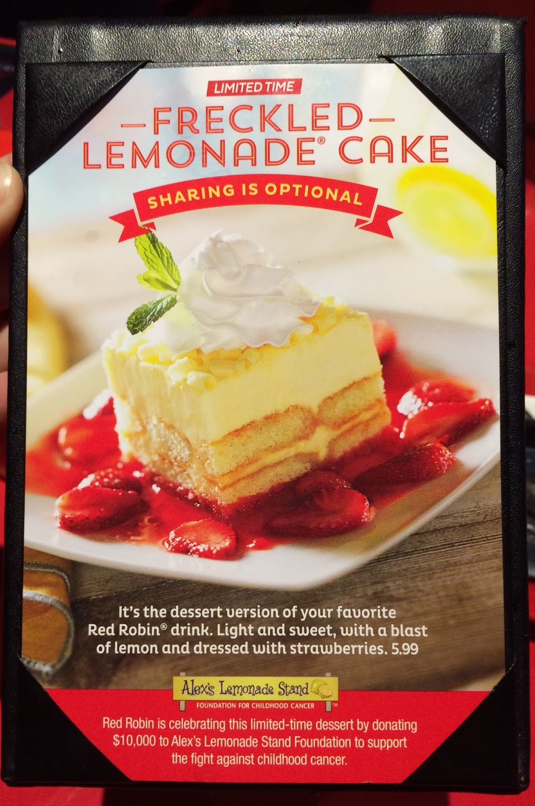 Red Robin Freckled Lemonade Cake Recipe Find Vegetarian Recipes