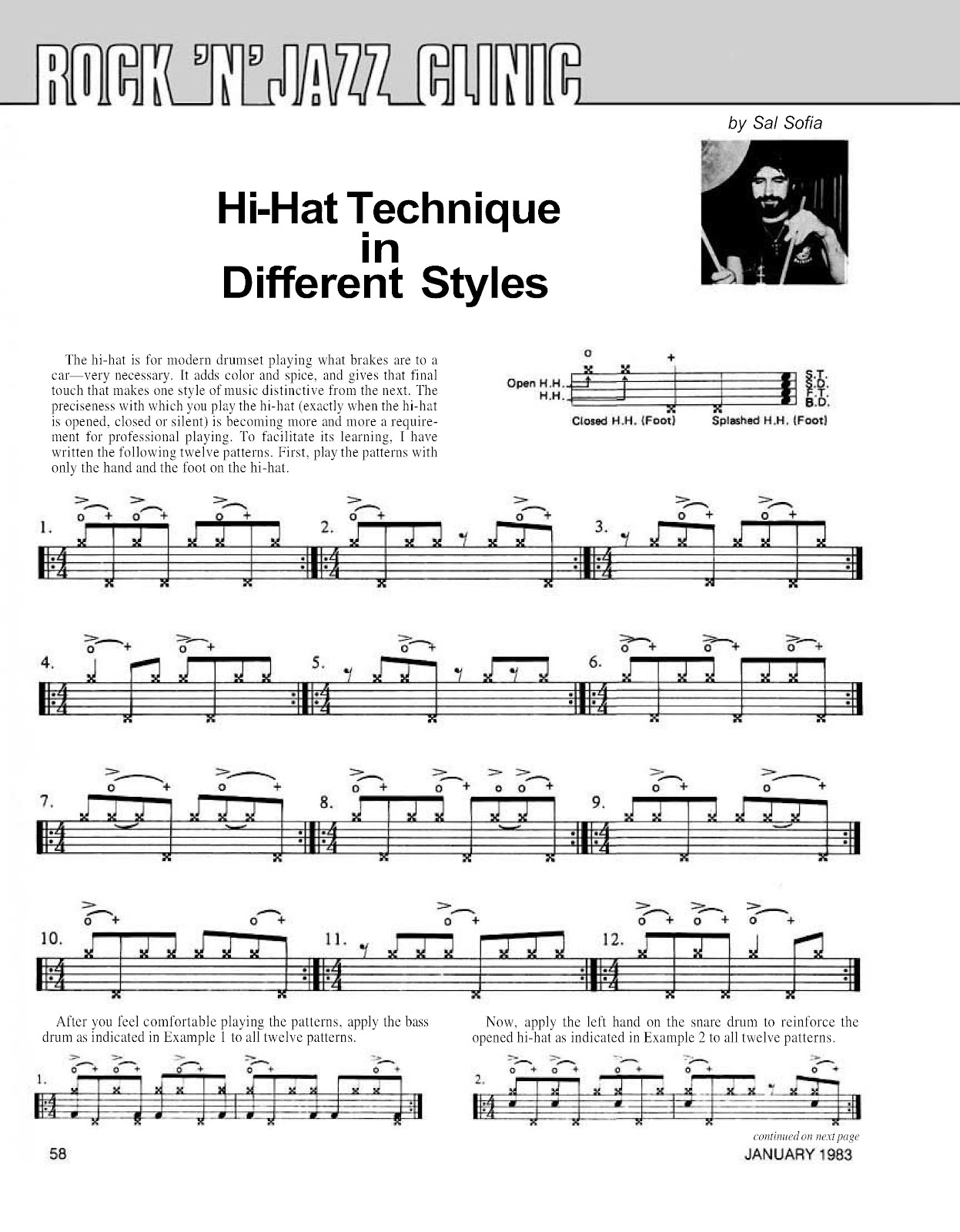 Free jazz drum loops