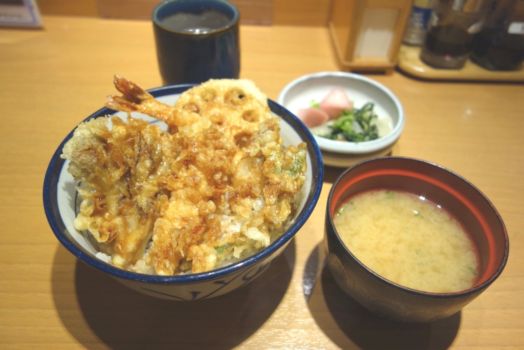 My eating life in Tokyo Amazing tempura chain
