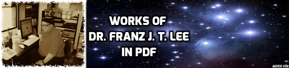 WORKS OF DR. FRANZ J. T. LEE IN PDF