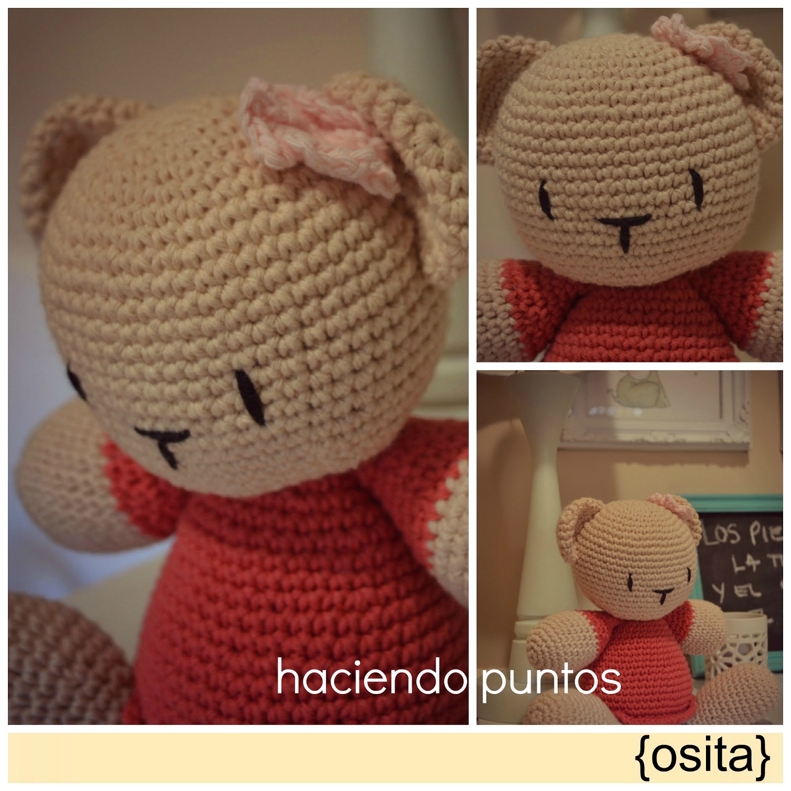 osita amigurumi