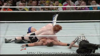 Sheamus Pins The Miz on WWE raw held on 05/11/2012
