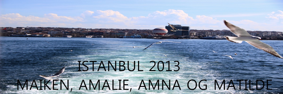 Istanbul - Maiken, Amna, Amalie og Matilde