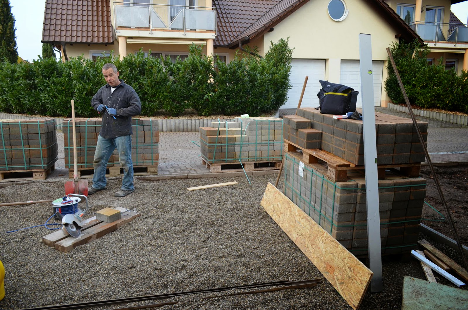 HomeSweetHome Hof pflastern