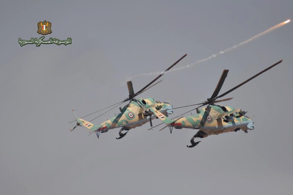 Armée Syrienne / Syrian Armed Forces / القوات المسلحة السورية - Page 11 MI-25+2831+Y+2846+SIRIOS+2