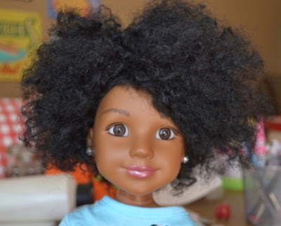 Doll Hair on Shapely Alterations  Check This Out         Natural Hair Doll