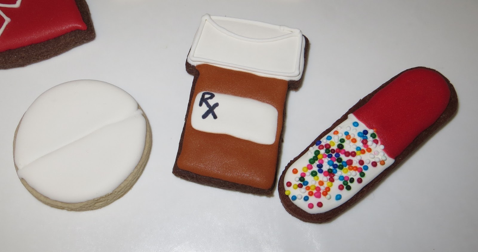 Chick 'n Biscuits Nurse Themed Cookies