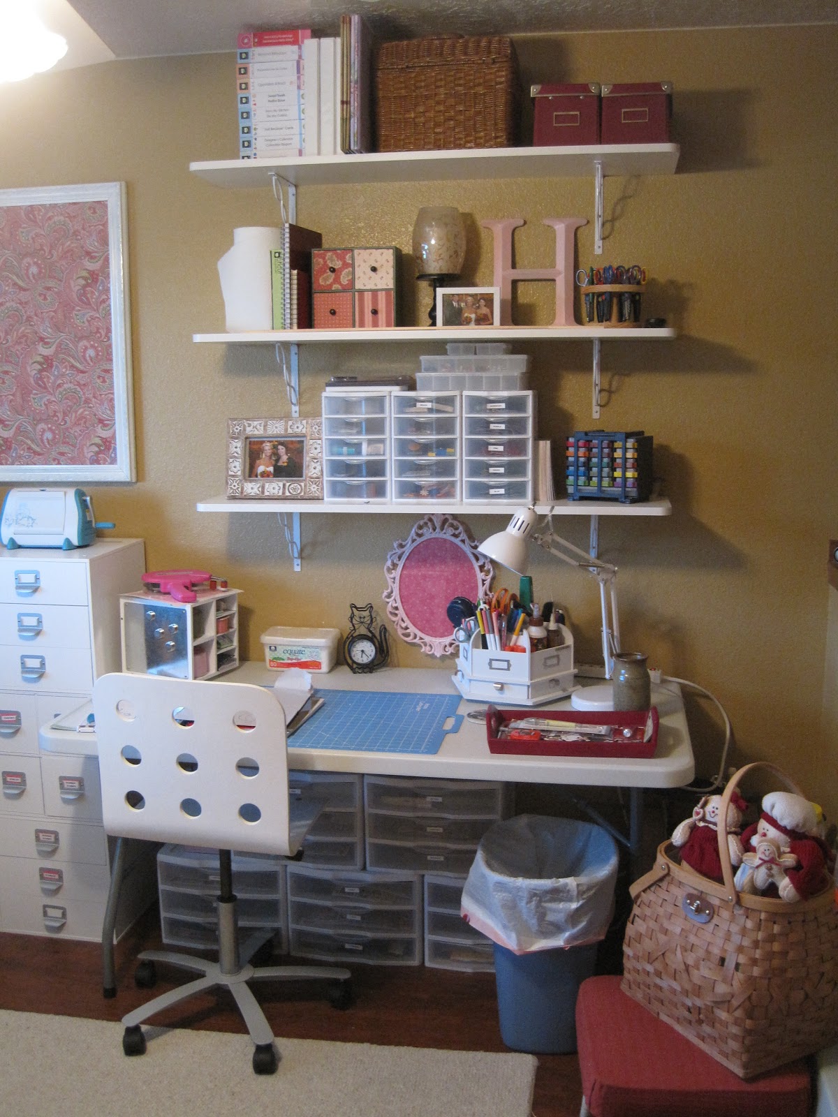 Cherished Treasures A Tour of My Scrapbook Room