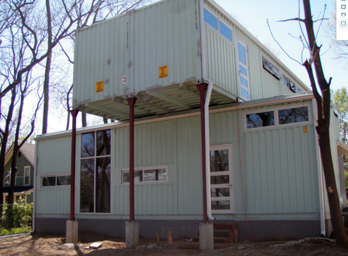 Shipping Container Homes October 2011