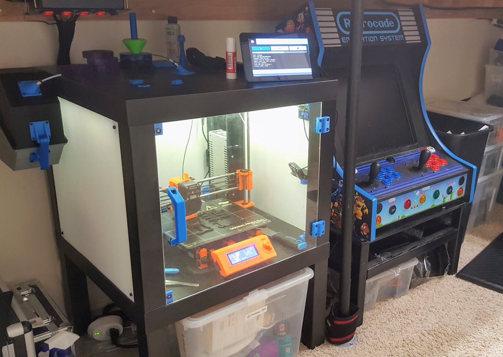 EPic Building An Enclosure For 3D Printer for Gamers